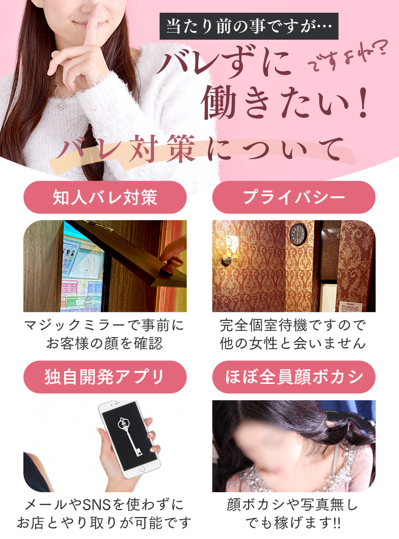 GlamourGlamour（札幌YESグループ）のバレ対策は万全です