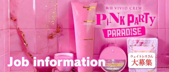 VIVIDCREW Pink Party Paradiceの求人画像