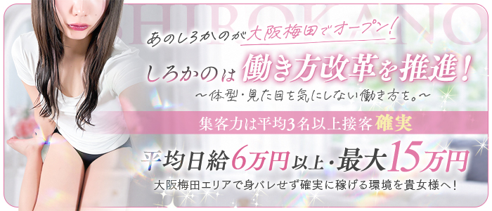 白シャツと彼女「しろかの」のぽっちゃり求人画像
