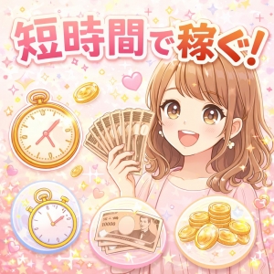 短時間で稼ぐ！それ、ちゃんとできます！のアイキャッチ画像