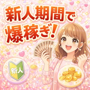 新人期間に爆稼ぎ！のアイキャッチ画像