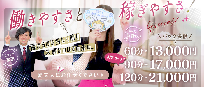 愛夫人 西三河店の人妻・熟女求人画像
