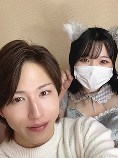 風俗未経験だったかすみさんの画像