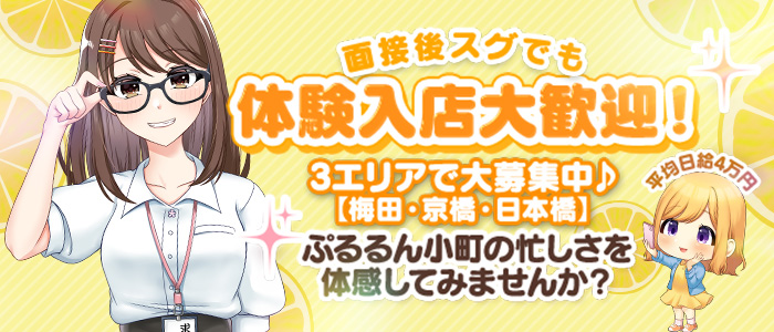 ぷるるん小町 京橋店の体験入店求人画像