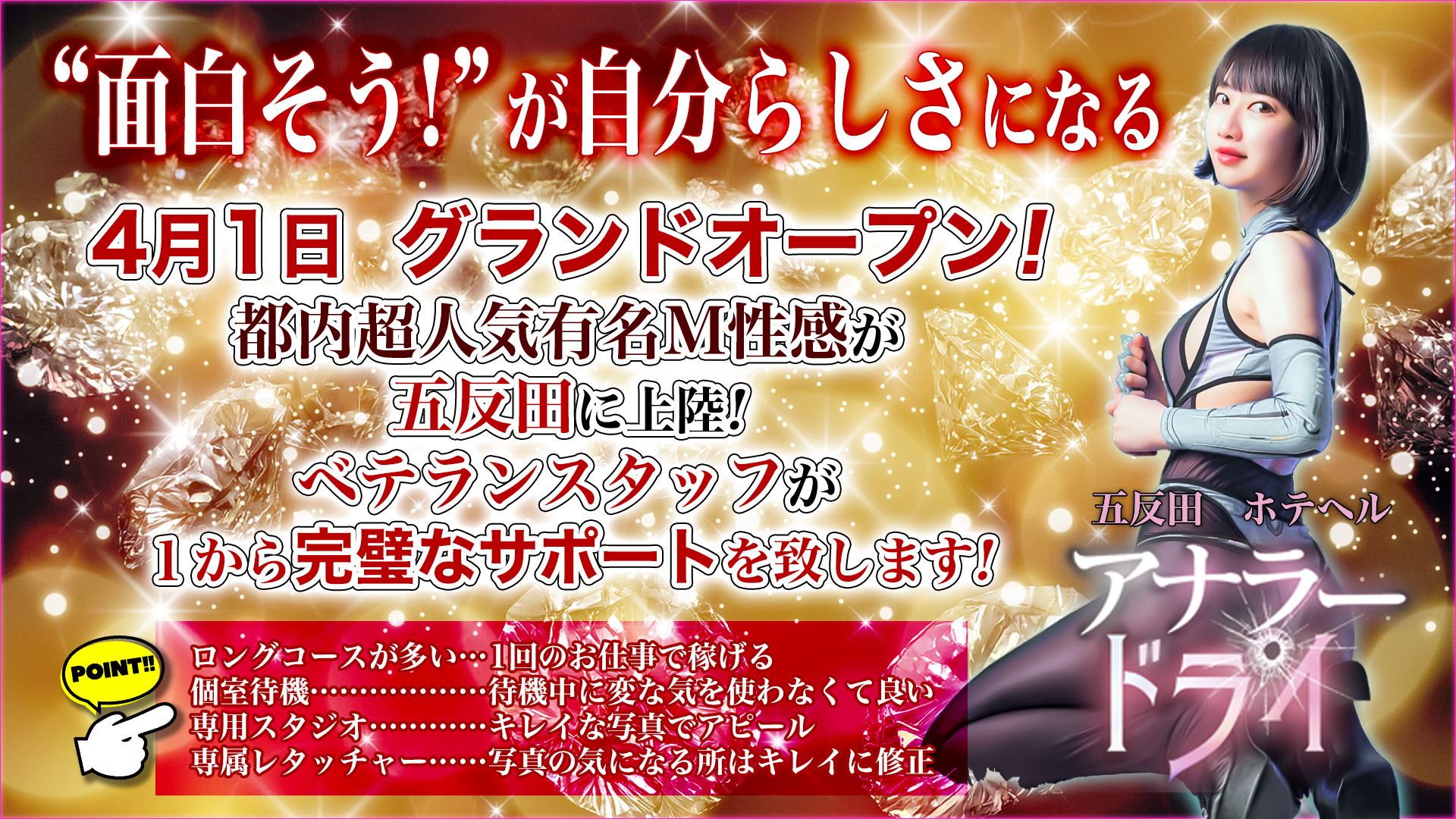アナラードライ五反田店の求人画像