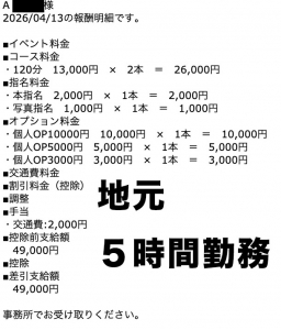 ♡4/13♡直近のお給料を大公開♡のアイキャッチ画像