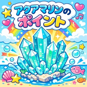  アクアマリンのポイント♪のアイキャッチ画像