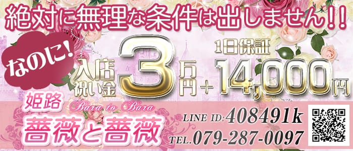 薔薇と薔薇