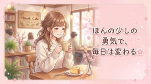 夢を叶えるための、ほんの少しの勇気🌸のアイキャッチ画像