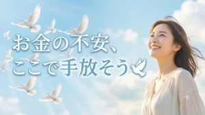 お金の不安、私と一緒に手放しませんか？のアイキャッチ画像