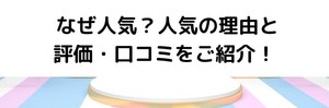 人気の理由のアイキャッチ画像
