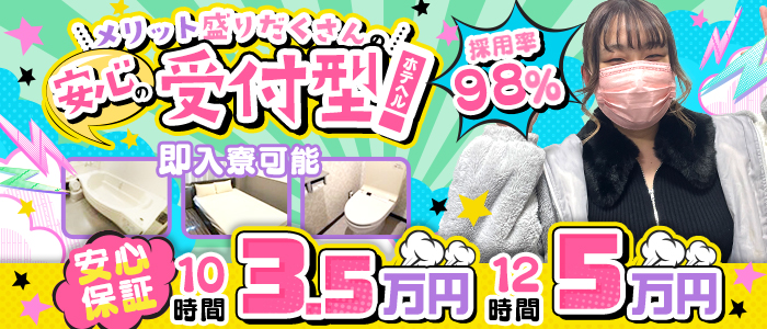 ハプニング痴漢電車or全裸入室の出稼ぎ求人画像