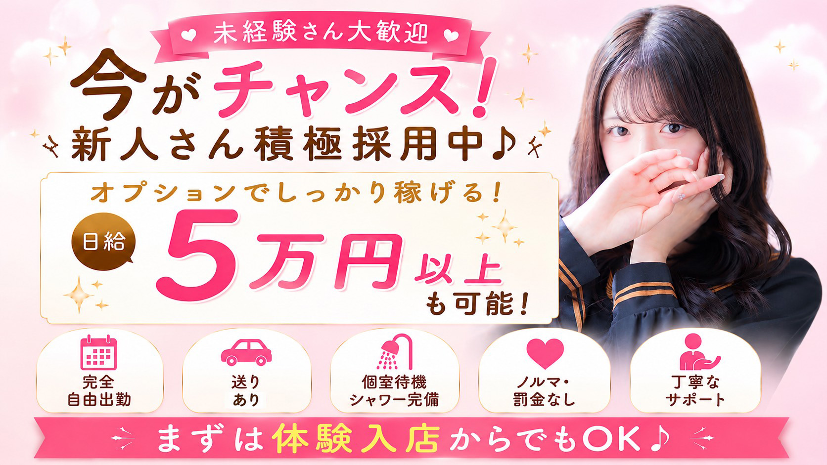 ちらりずむ錦店の求人画像