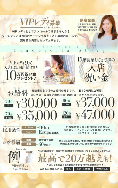 高級デリバリーヘルス アンコールの給与画像1