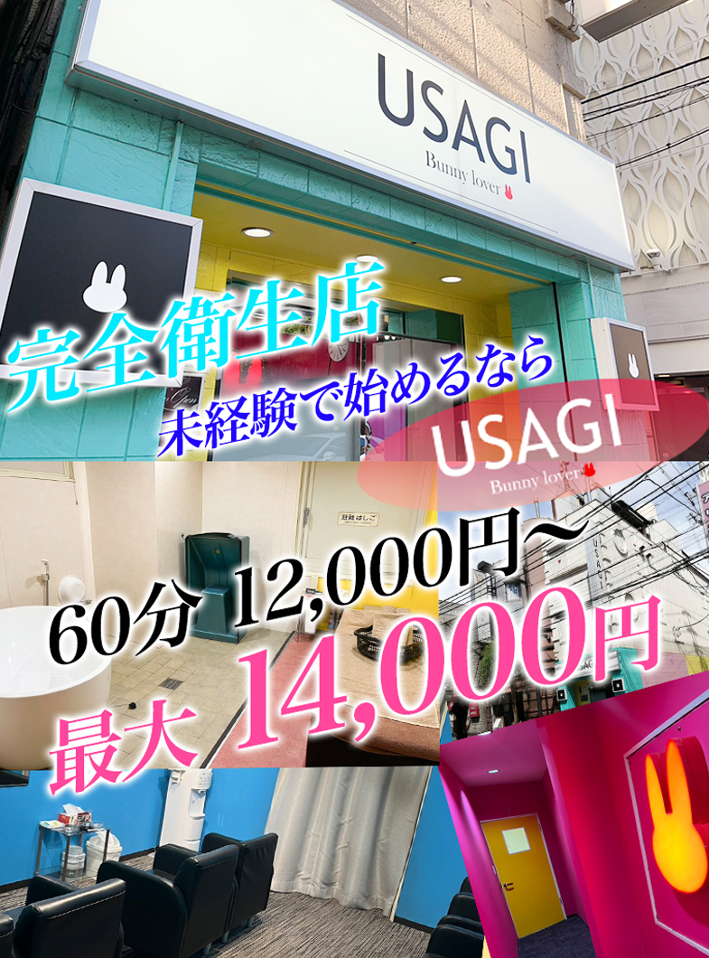 吉原USAGI バニーラバーの完全衛生店なのに高バック！！しっかり稼げるお店がここにあります！！