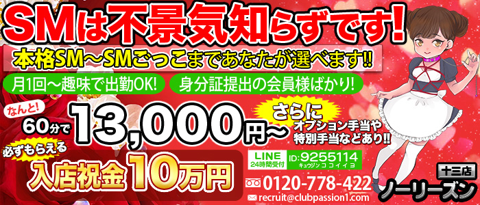 ノーリーズン十三店