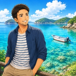 ★まるで船が浮いているみたい！？高知の最果てにあるSNSで話題の奇跡の海🌊のアイキャッチ画像