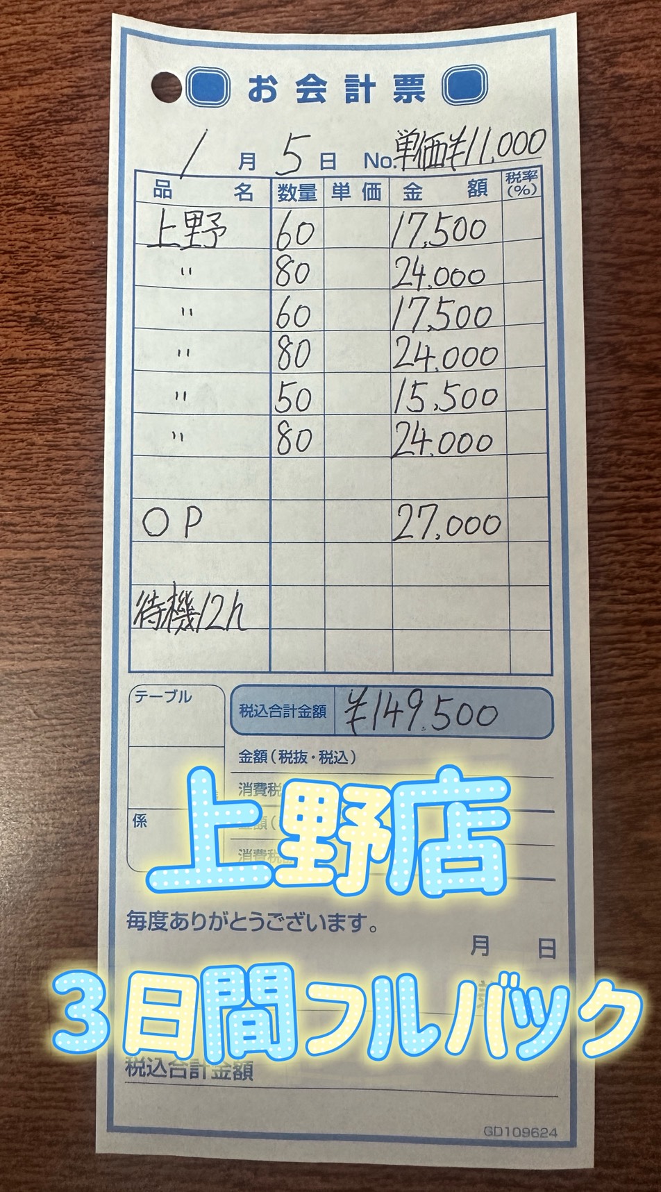 Delice(デリス)上野店の給与画像1