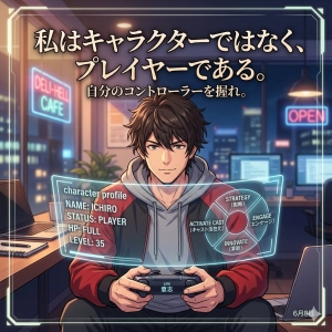 仮面を被るな、ゲームを動かせ。のアイキャッチ画像