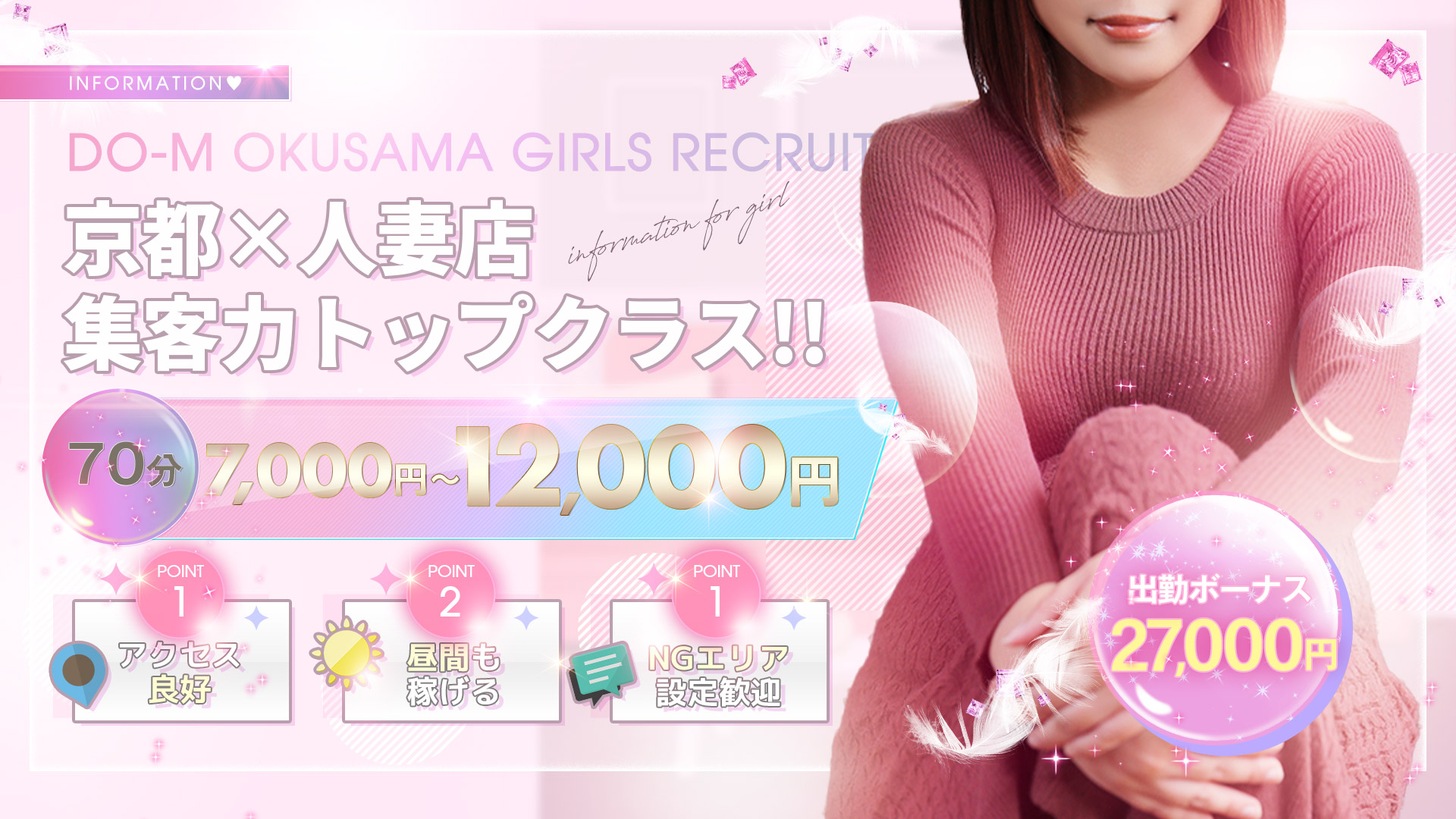 ドMな奥様 京都店の求人画像
