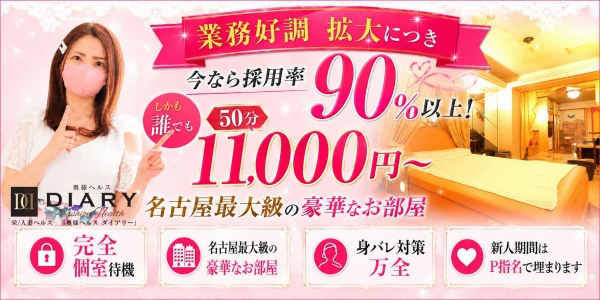 奥様ヘルス Diaryのぽっちゃり求人画像