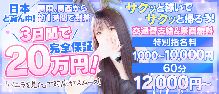 ドMなバニーちゃん名古屋柴田店の体験入店求人画像