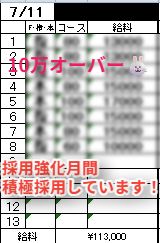 7/4-7/11までの1週間のリアル収入例を公開💴✨のアイキャッチ画像