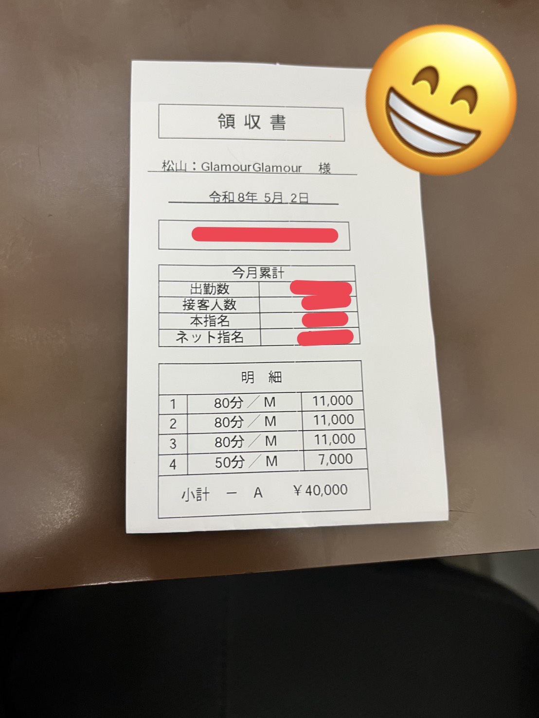 グラマーグラマー 松山店(イエスグループ)の給与画像1