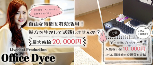 ライブチャットプロダクションオフィスダイス