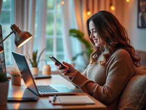 在宅でできるチャットレディの魅力のアイキャッチ画像