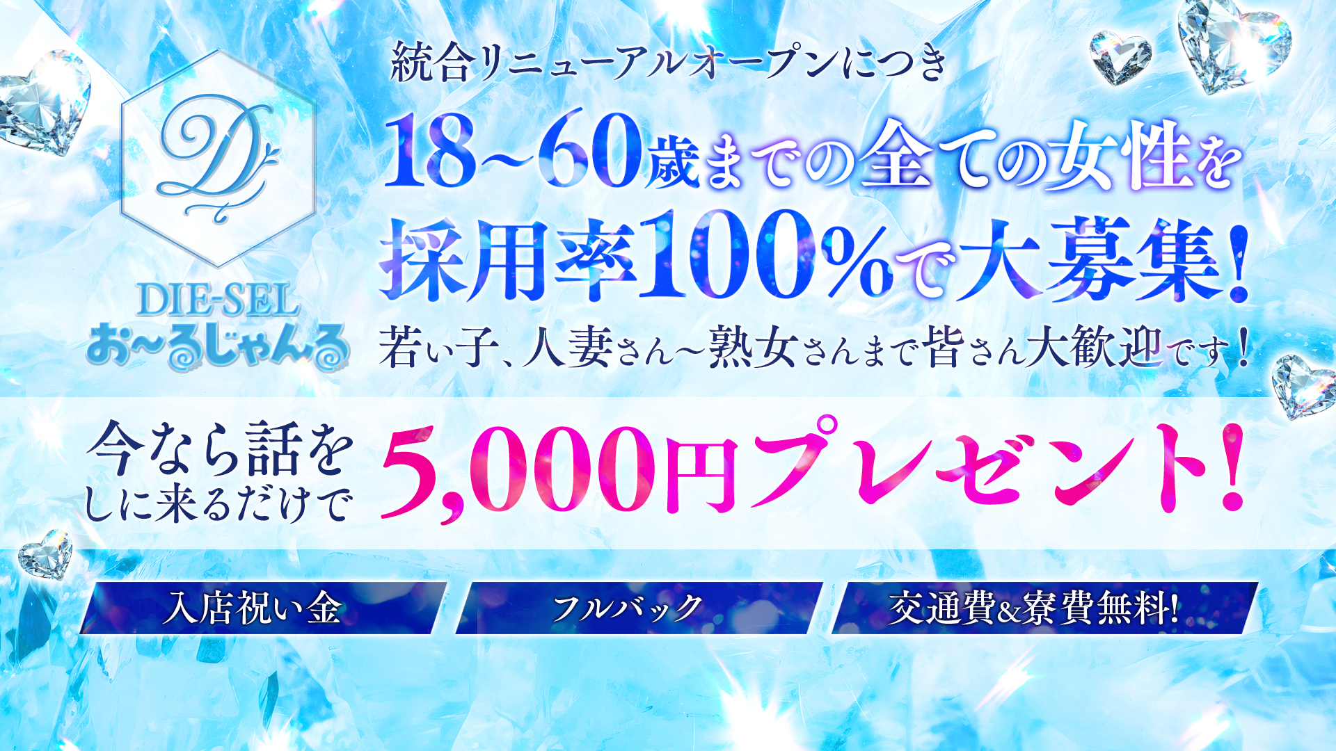 DIE-SEL おーるじゃんるの求人画像