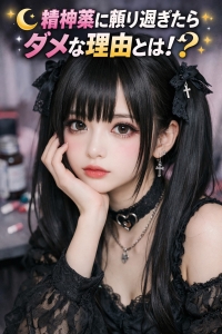 🌙 メンヘラでも薬だけに頼ったらダメな理由とは！？ 🌙のアイキャッチ画像