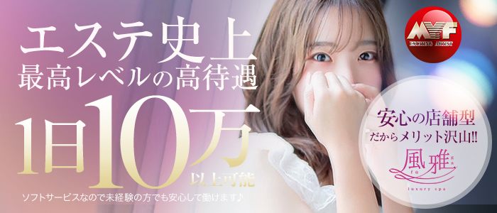 luxury spa 風雅の求人画像