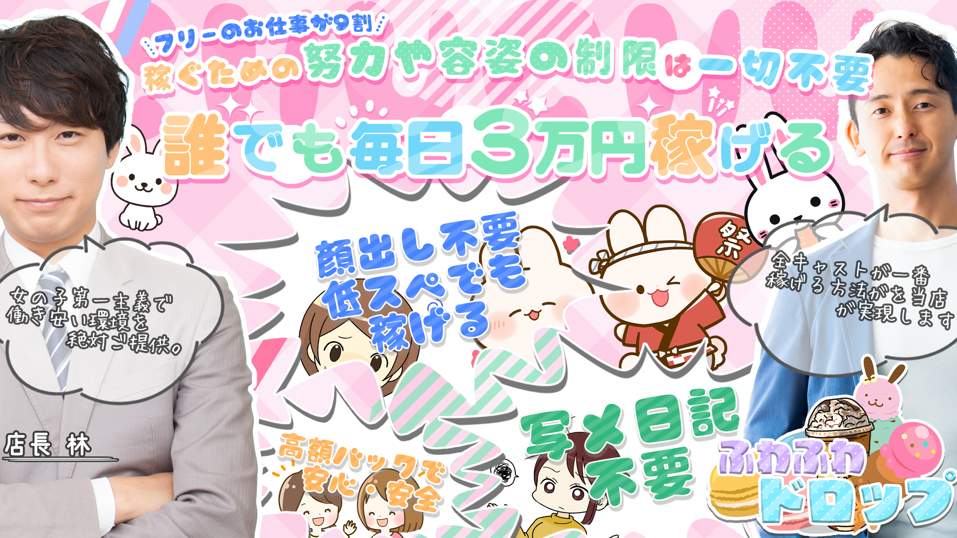 ふわふわドロップの求人画像