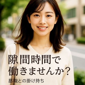 昼職との掛け持ちも多いですよ！のアイキャッチ画像