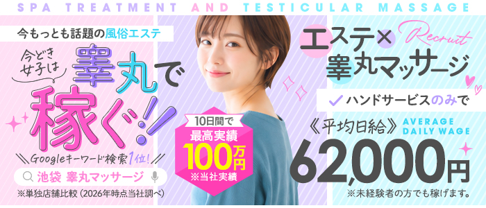 金の玉クラブ池袋～密着睾丸マッサージ