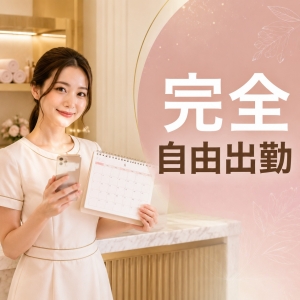 【完全自由出勤です♪】のアイキャッチ画像