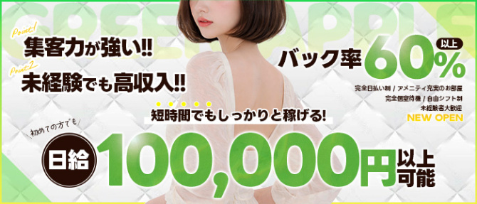 GREEN APPLE(グリーンアップル)のぽっちゃり求人画像