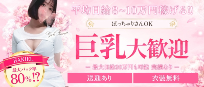 名古屋・栄メンズエステ~HANIEL~のぽっちゃり求人画像