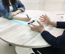 1から丁寧に面接・説明♪