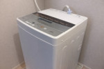 洗濯機を完備