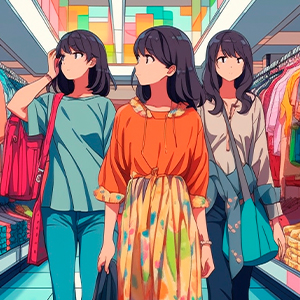 お店での衣装についてのアイキャッチ画像