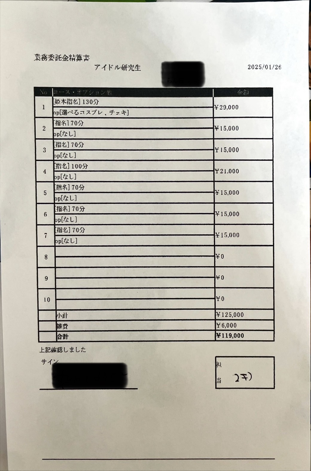 アイドル研究生（研究所グループ）の給与画像2