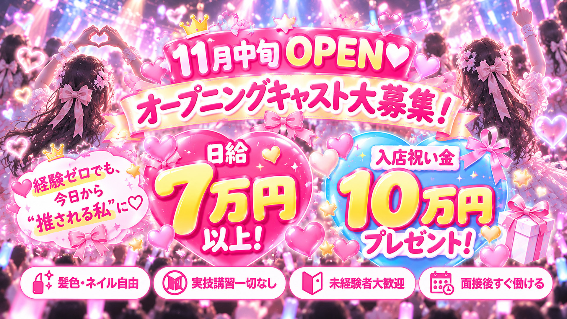 アイドルコレクション梅田の求人画像