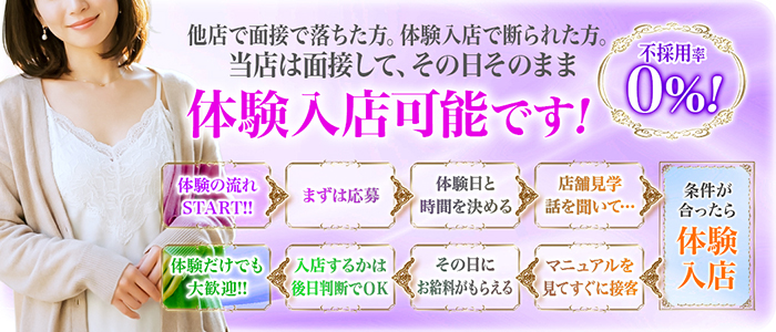 熟女の風俗アウトレット都城店の体験入店求人画像