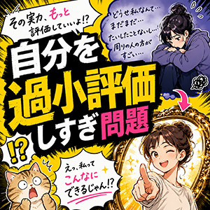 『自分を過小評価しすぎ問題』について。のアイキャッチ画像