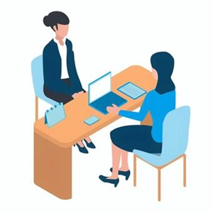 面接はどれくらい？どんなこと話す？どんな服装で行けばいい？のアイキャッチ画像
