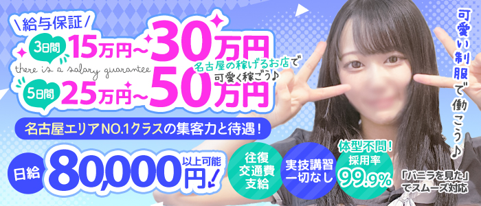 逆セーラー服しか勝たんカノジョ感錦店の求人画像