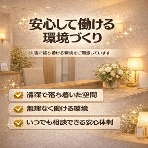 安心して働ける環境づくりについてのアイキャッチ画像