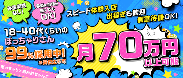 錦糸町ちゃんこのぽっちゃり求人画像